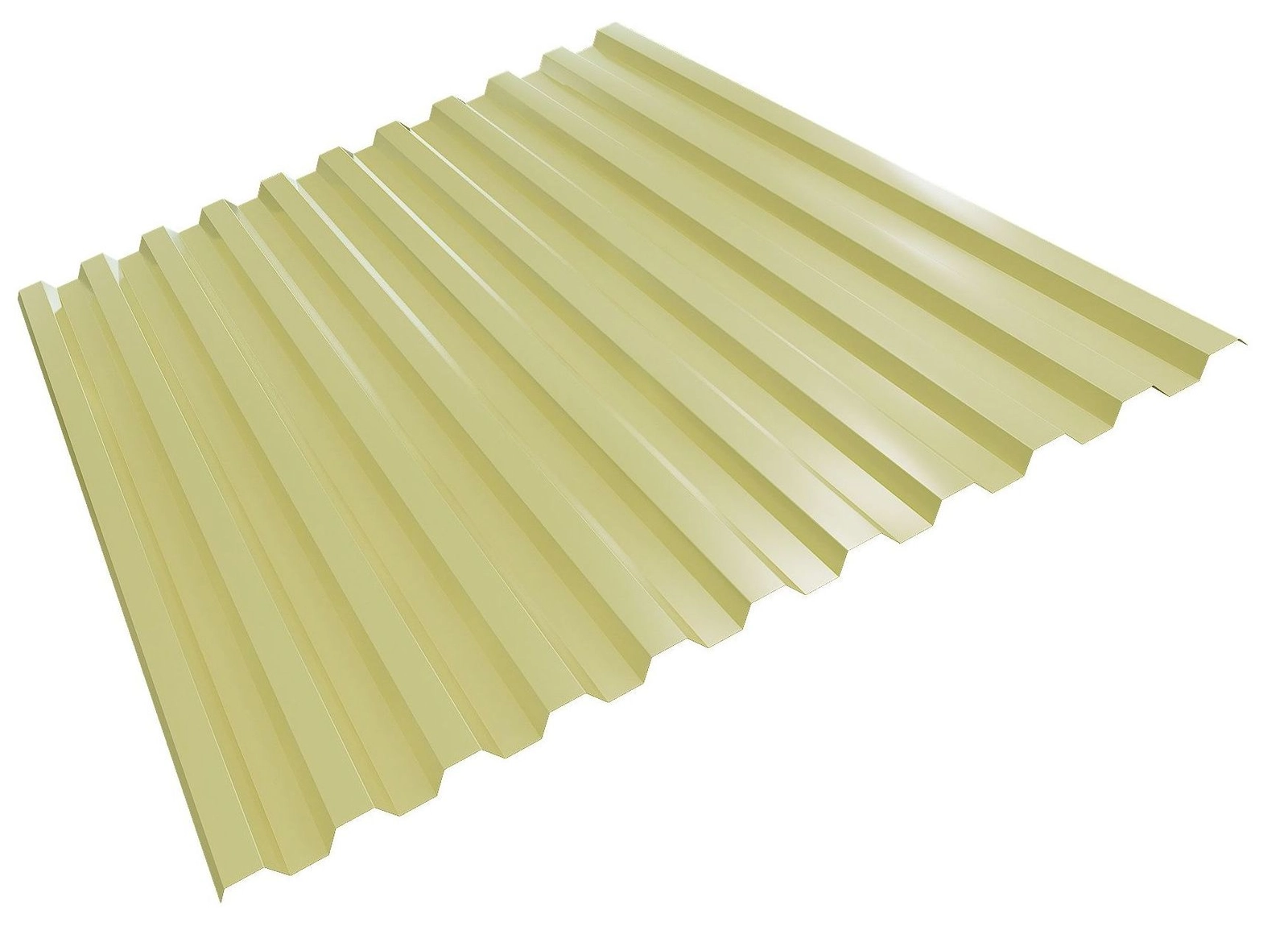 Профнастил НС-21 1014 бежевый