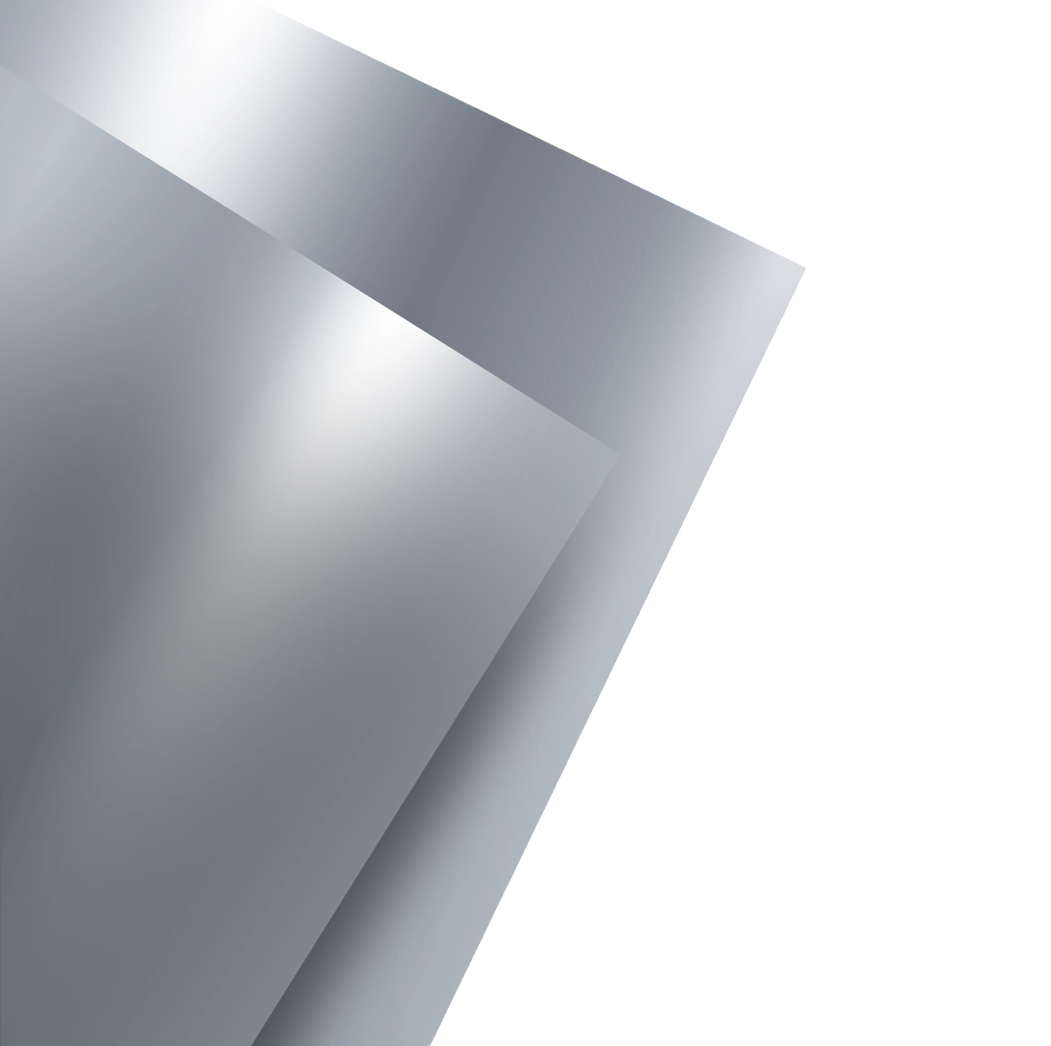 Лист гладкий 0,7х1250х2500 7004 серый в пленке