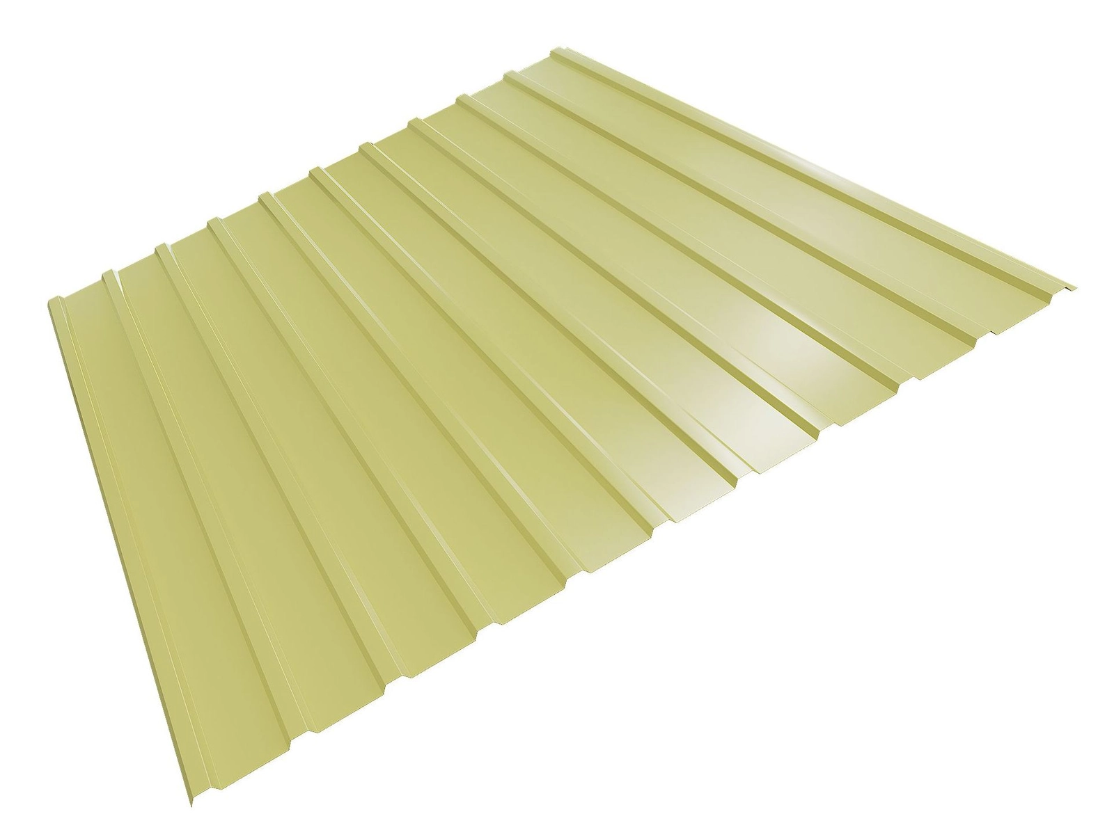 Профнастил С-10 1014 бежевый