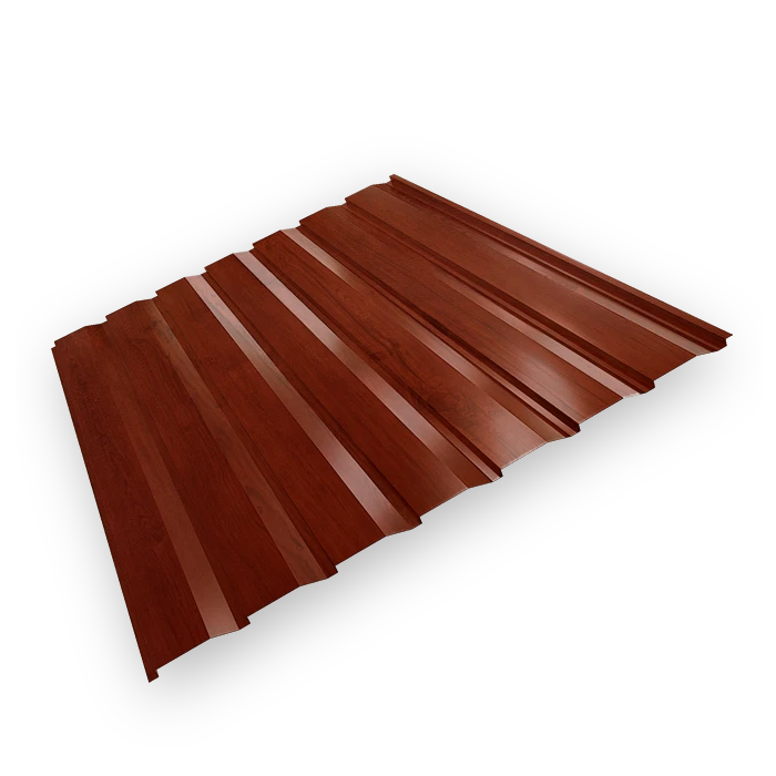 Профнастил С-15 античный дуб 3Д