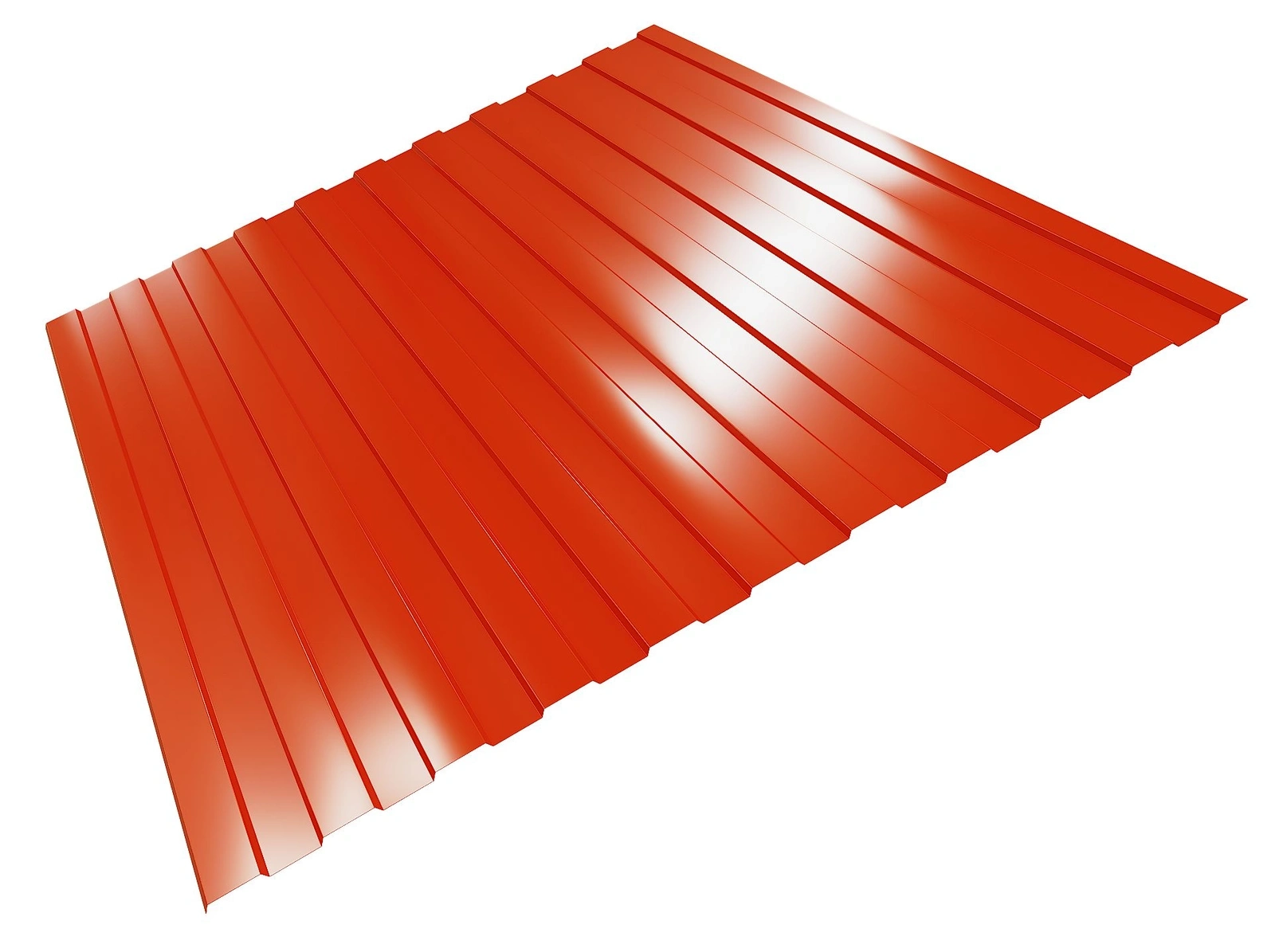 Профнастил С-8 2004 оранжевый