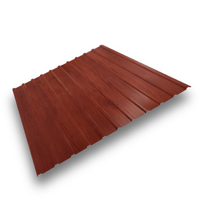 Профнастил С-10 античный дуб 3Д