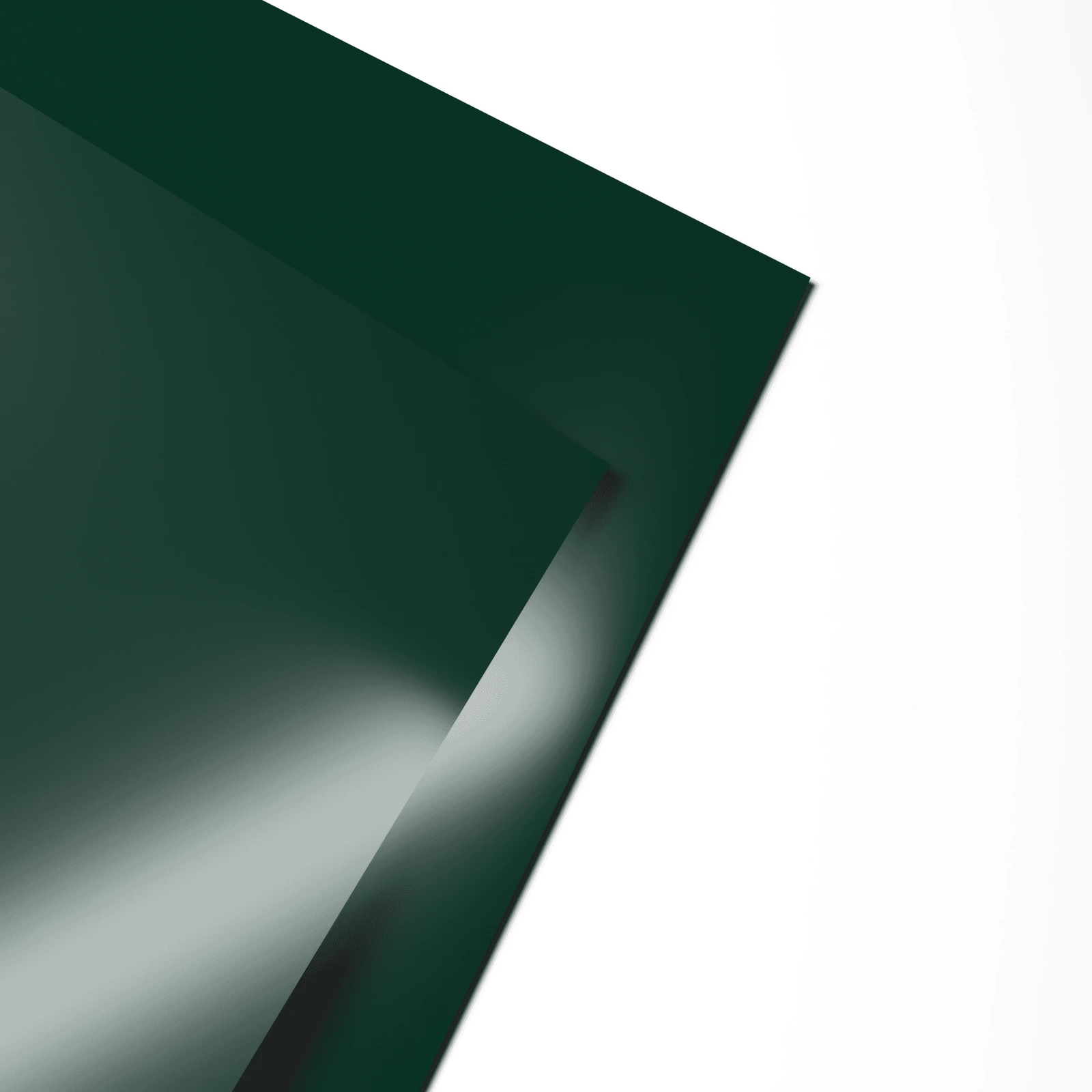 Лист гладкий 0,45х1250х2500 6005 зеленый мох в пленке