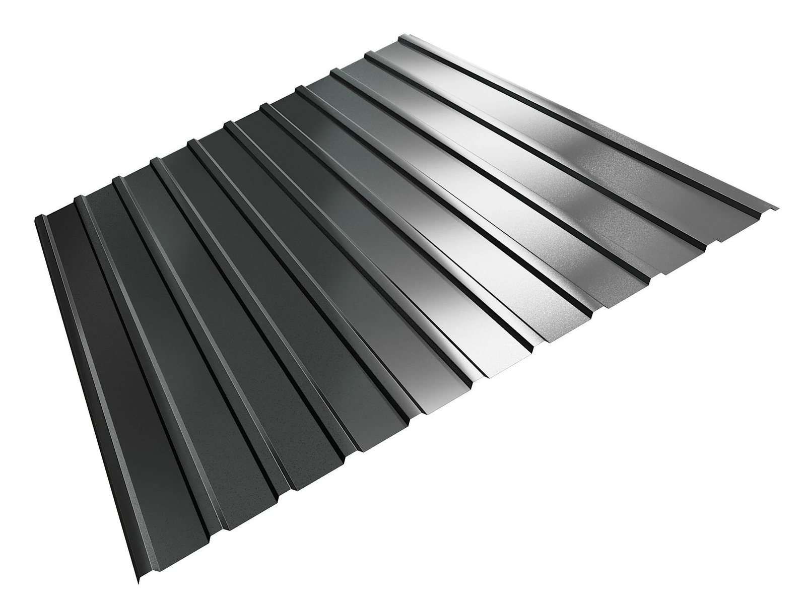 Профнастил С-10 оцинкованный