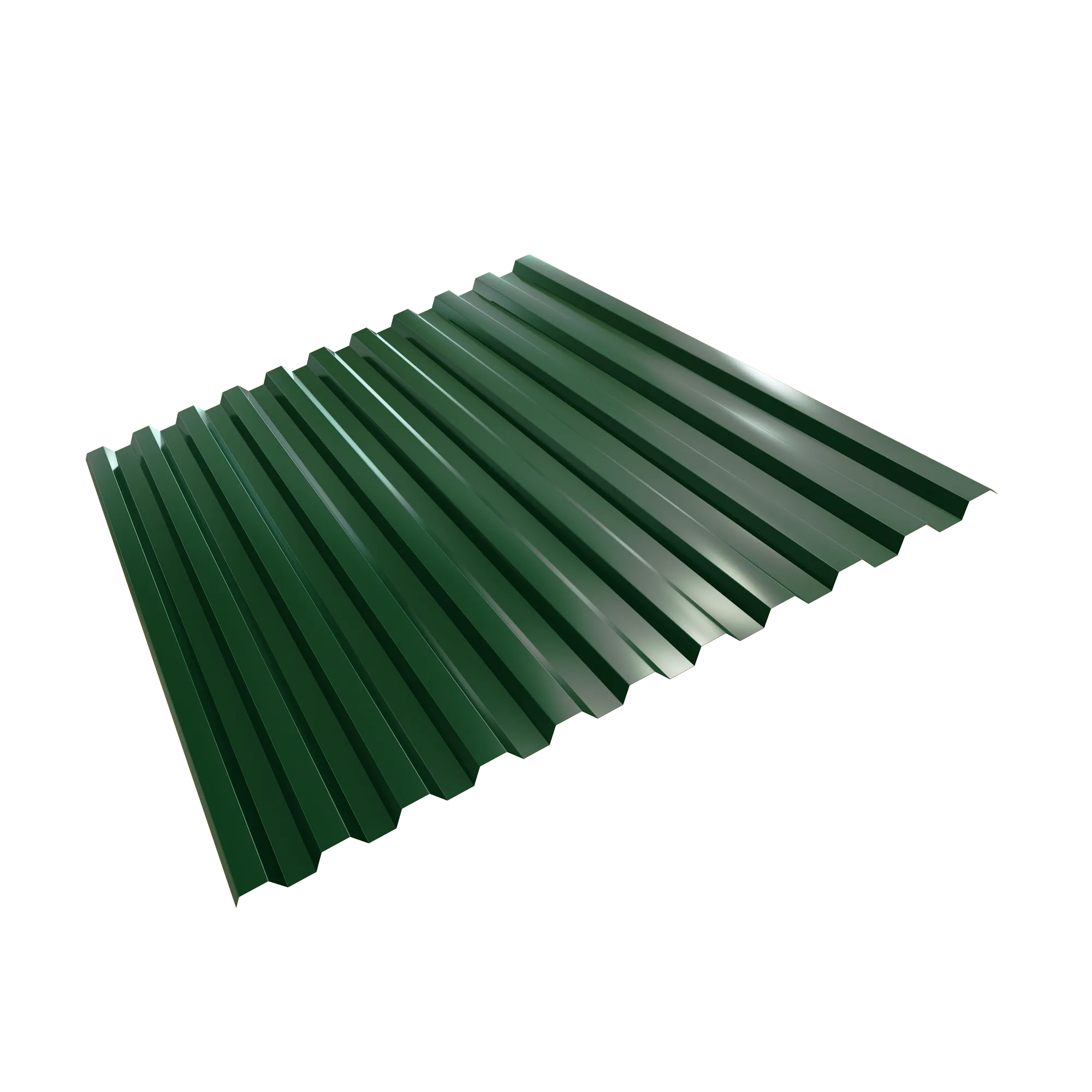 Профнастил НС-21 6005 зеленый мох