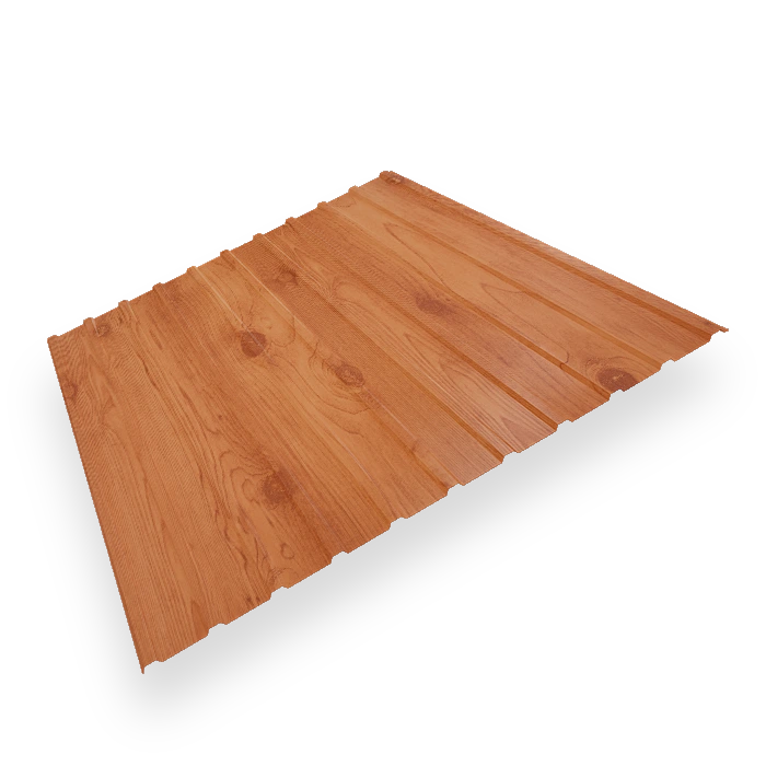 Профнастил С-10 золотой орех 3Д